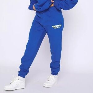 White Fox Boutique  Project 5 Sweatpants Cobalt Size XS